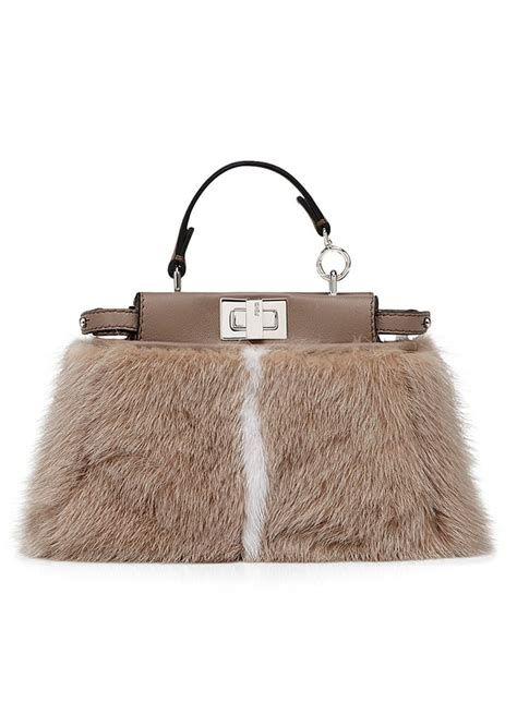 fendi mink purse